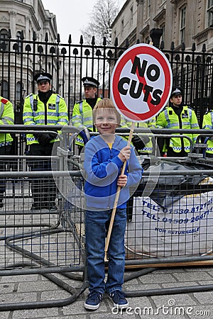 Anti-Cuts Protest in London
