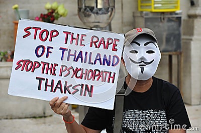 Anti-Government People s Army Group Rally in Bangkok