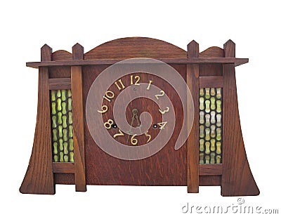Arts and Crafts Clock Plans