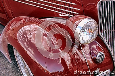 Antique car detail