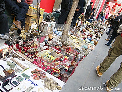 Antique market in Panjiayuan