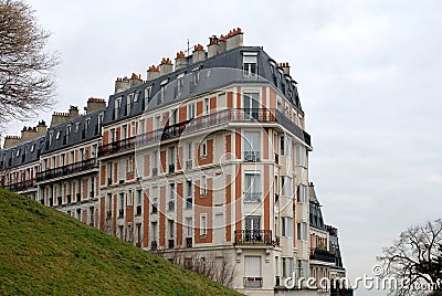 Apartment Building, Paris, France