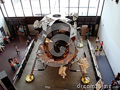 Apollo Moon Mission display at the National Air and Space museum