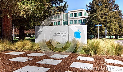 Apple Headquarters in Silicon Valley.