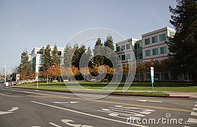 headquarters apple incs infinite cupertino loop california usa inc