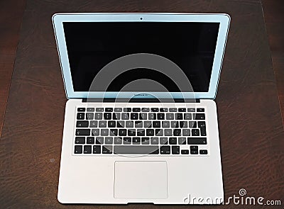 Apple laptop isolated