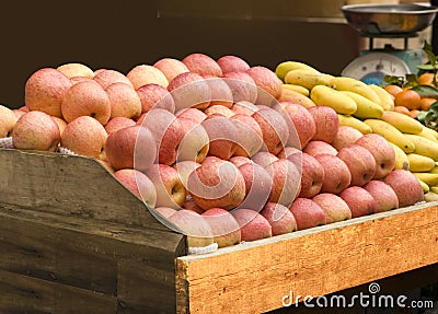 Apple and mango health food