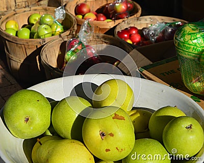 Apples at the Farmer s Market