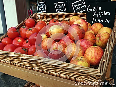 Apples and Tomato for sale