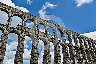 Aqueduct of segovia, spain