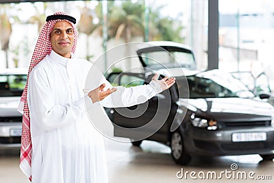 Arabian car salesman