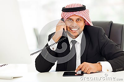 Arabian corporate worker