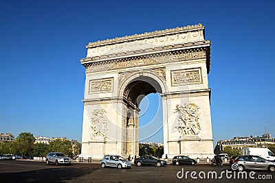 Arc de Triomphe - Arch of Triumph, Paris, France