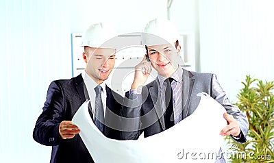 Architect engineer two expertise team plan