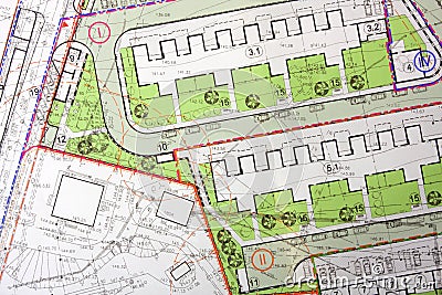 Architectural general plan