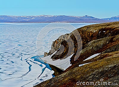Arctic. Ice of the Arctic Ocean.