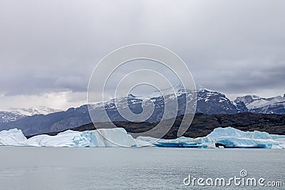 Argentino Lake Ice Block