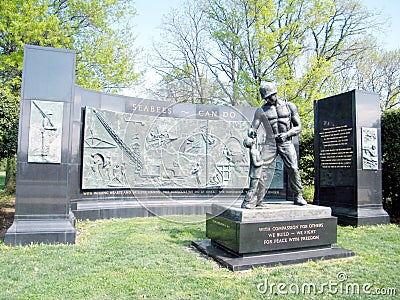 Arlington Cemetery The Seabee Memorial 2010