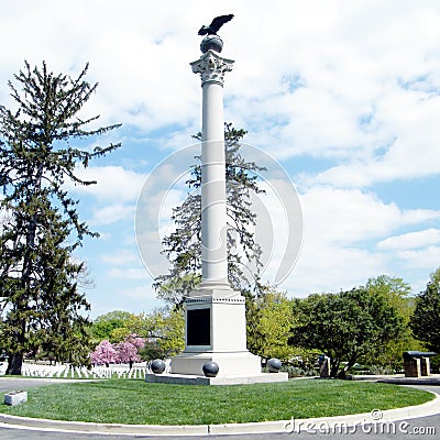 Arlington Cemetery the Spanish-American Memorial 2010