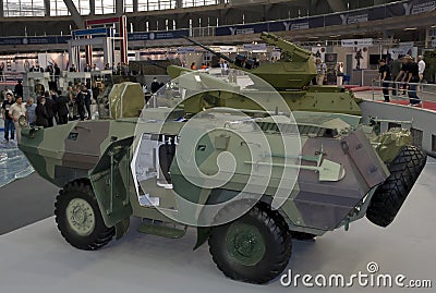 Armoured military vehicles