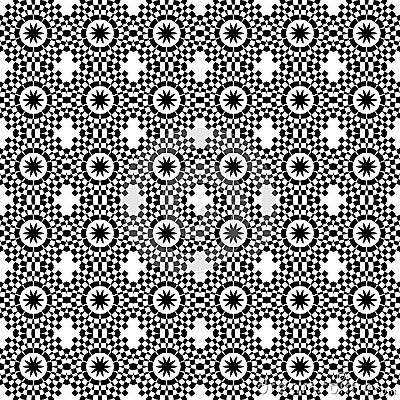 Art Deco style tile geometric seamless pattern