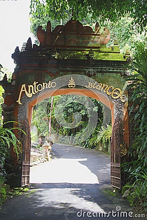 Art Gallery of famous artist Antionio Blanco,Bali