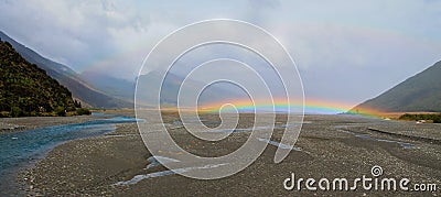 Arthur s Pass Mountain Rainbow