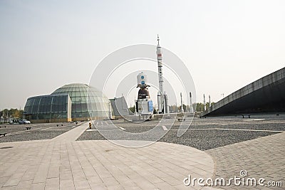 In Asia, Beijing, China, Expo Garden, architecture, landscape