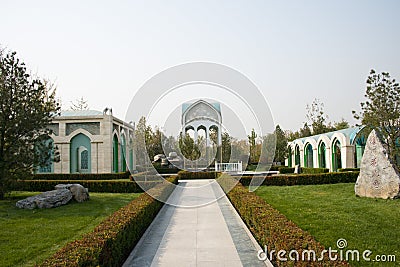 In Asia, Beijing, China, Expo Garden, architecture, landscape