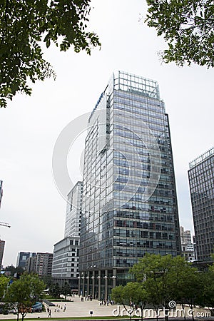 Asia, China, Beijing, CBD Central Business District, international city business complex, modern architecture