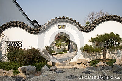 In Asia, China, Beijing, Garden Expo Park, the antique building, south of the Yangtze River