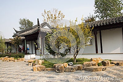 In Asia, China, Beijing, Garden Expo Park, the antique building, south of the Yangtze River