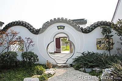 In Asia, China, Beijing, Garden Expo Park, the antique building, south of the Yangtze River