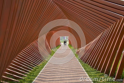 ... , Yanqing, world wine expo, modern architecture,Landscape corridor ... expo, the largest grape theme park, architectural style unique beauty