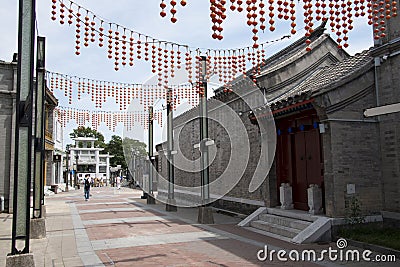 Asian China, Beijing, Qianmen commercial street, Taiwan business district