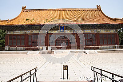 Asian Chinese, ancient building, Zhongshan Park, Zhongshan Hall