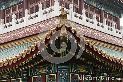 Asian Chinese antique buildings