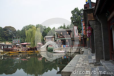 Asian Chinese, Beijing, historic building, the Summer Palace, Suzhou Street