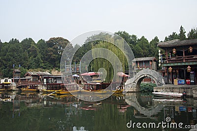 Asian Chinese, Beijing, historic building, the Summer Palace, Suzhou Street