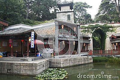 Asian Chinese, Beijing, historic building, the Summer Palace, Suzhou Street