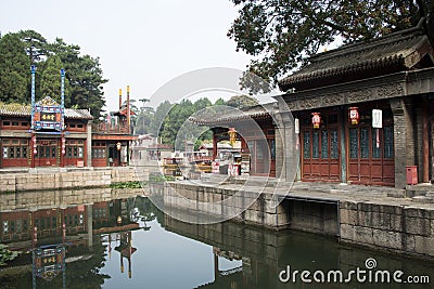 Asian Chinese, Beijing, historic building, the Summer Palace, Suzhou Street