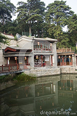 Asian Chinese, Beijing, historic building, the Summer Palace, Suzhou Street