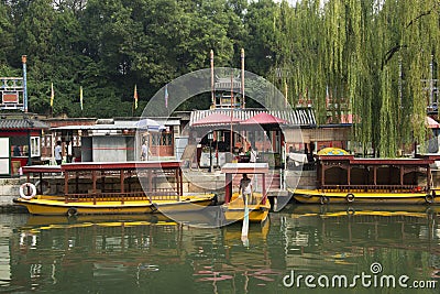 Asian Chinese, Beijing, historic building, the Summer Palace, Suzhou Street