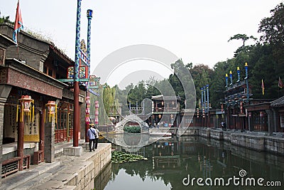 Asian Chinese, Beijing, historic building, the Summer Palace, Suzhou Street