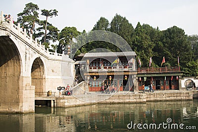 Asian Chinese, Beijing, historic building, the Summer Palace, Suzhou Street