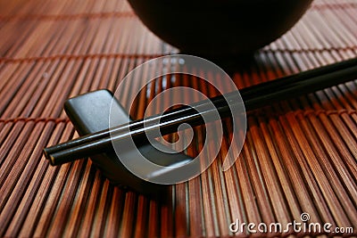 Asian Dining Set - Chopsticks and Bowl