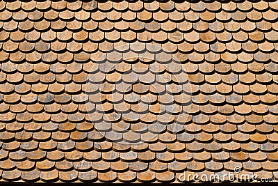 Asian wooden roof texture