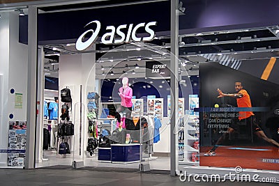 Asics store front