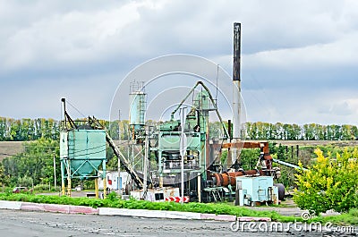 Asphalt plant in Ukraine