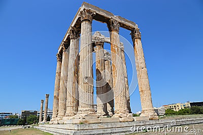 Athens, Greece, Temple of Olympian Zeus